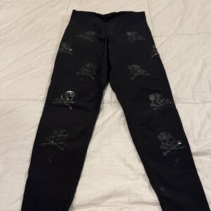 Ultracor Black Skull & Crossbones Leggings